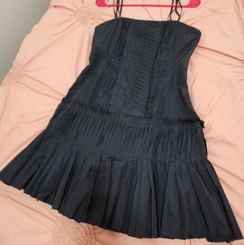 BCBG strapless dress Navy Blue size 8